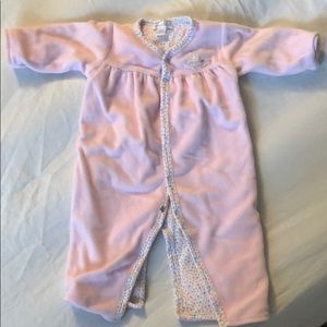 Kissy kissy velour bodysuit 3-6 months